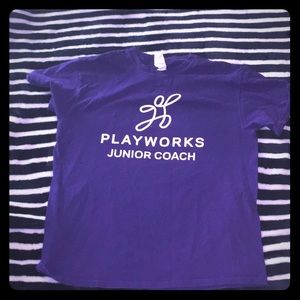 Playworks shirt. Men (M)
